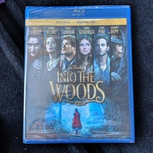NWT an open Disney's into the woods Blu-ray DVD